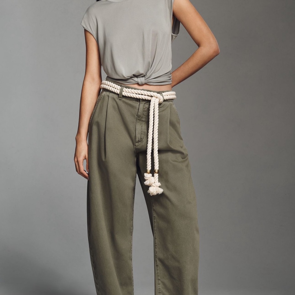 NWT Anthropologie Front Twist Muscle Tank - Picture 6 of 9
